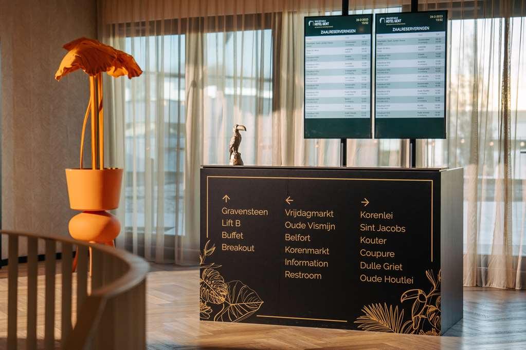 Van Der Valk Hotel Gent Inreriör bild